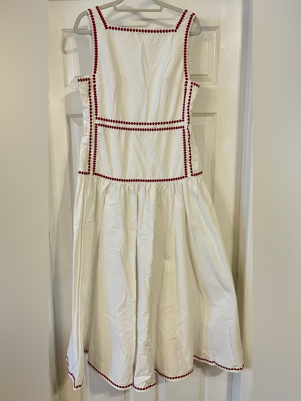 Commense Cotton Heart Trim Tie Dress Size XL